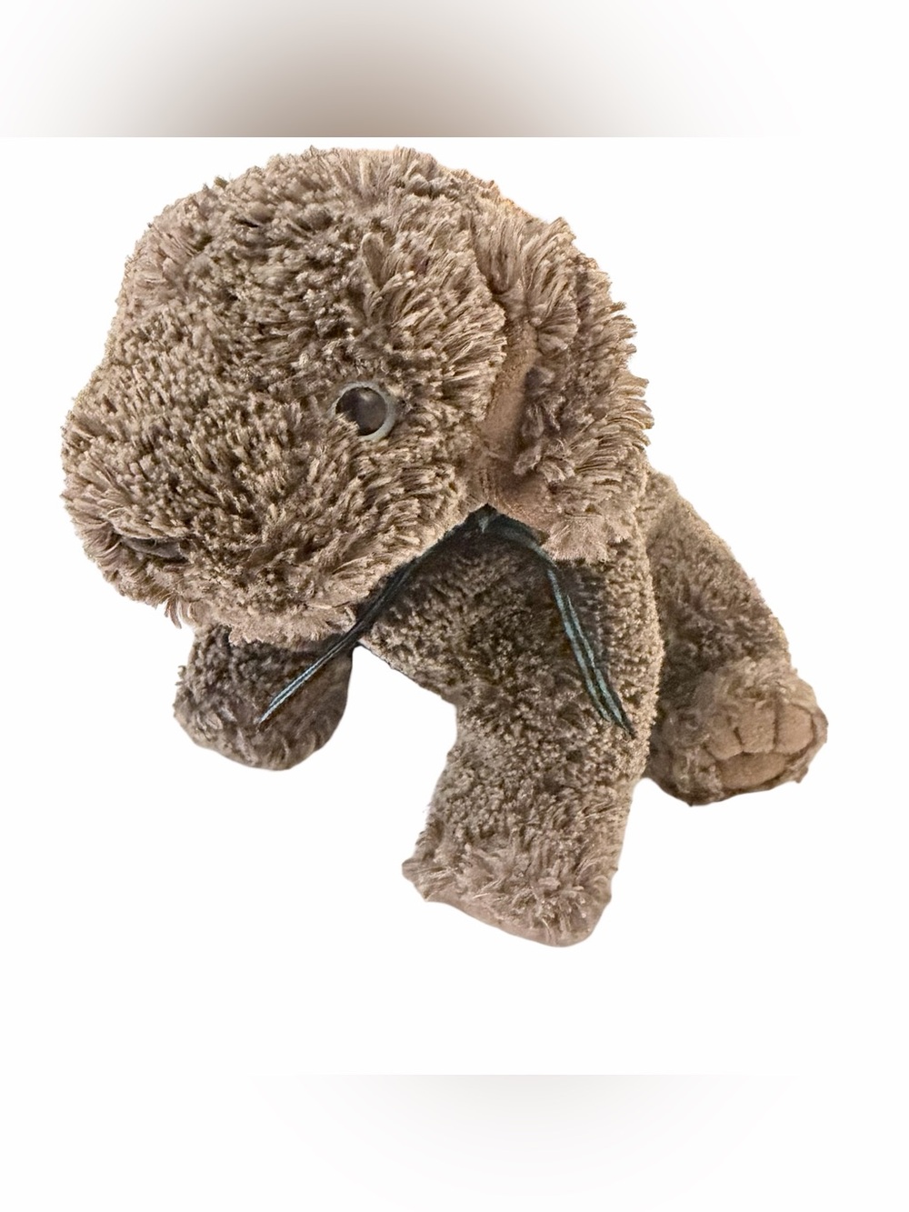 TY Beanie Baby Frisbee Dog 2001 Gray Weimaraner Puppy Retired Plush